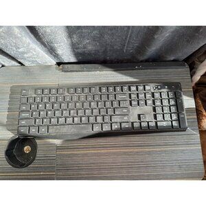 Vic Tech CA Wireless‎ Keyboard 2.4G USB Full Size Ergonomic Keyboard for PC